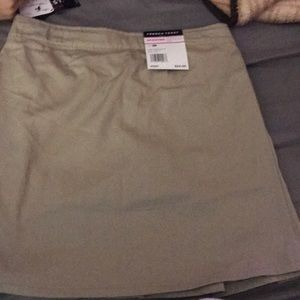 Girls uniform skirt with shorts underneath